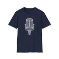Dotted Vintage Microphone T-Shirt