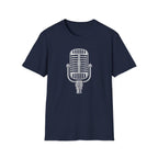 Dotted Vintage Microphone T-Shirt