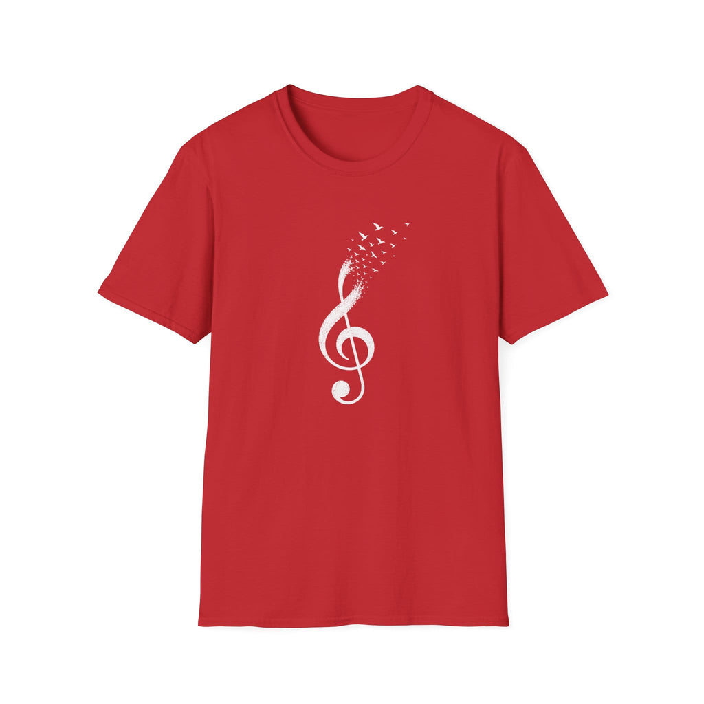 Treble Clef Birds T-Shirt