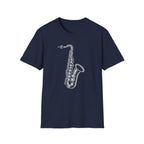 Dotted Saxaphone T-Shirt