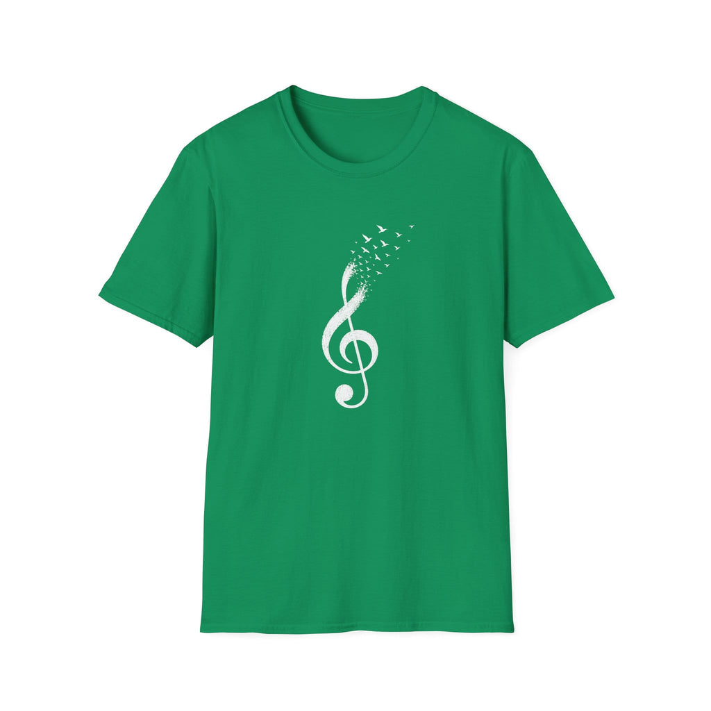 Treble Clef Birds T-Shirt