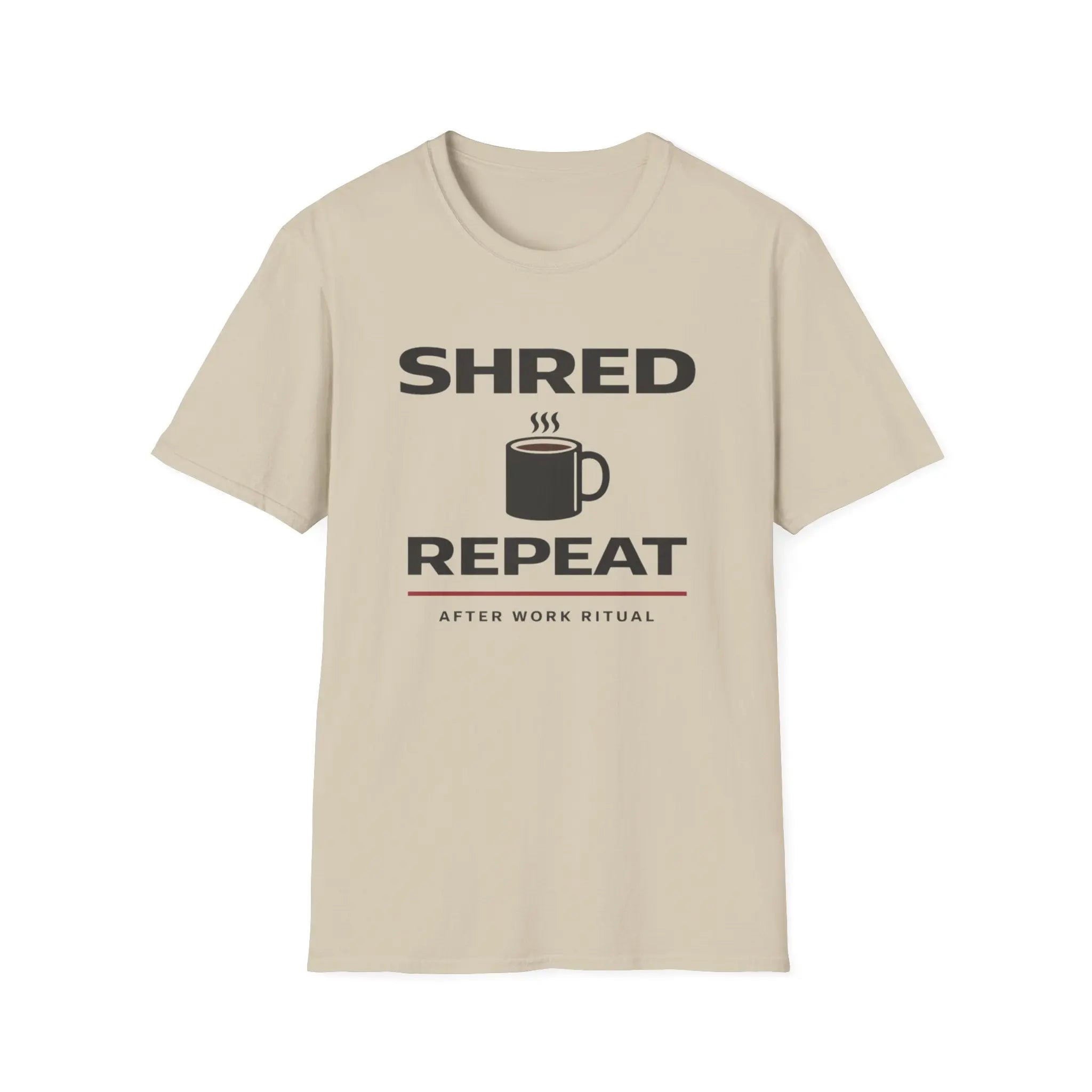 Shred Sip Repeat T-Shirt - Barline Apparel