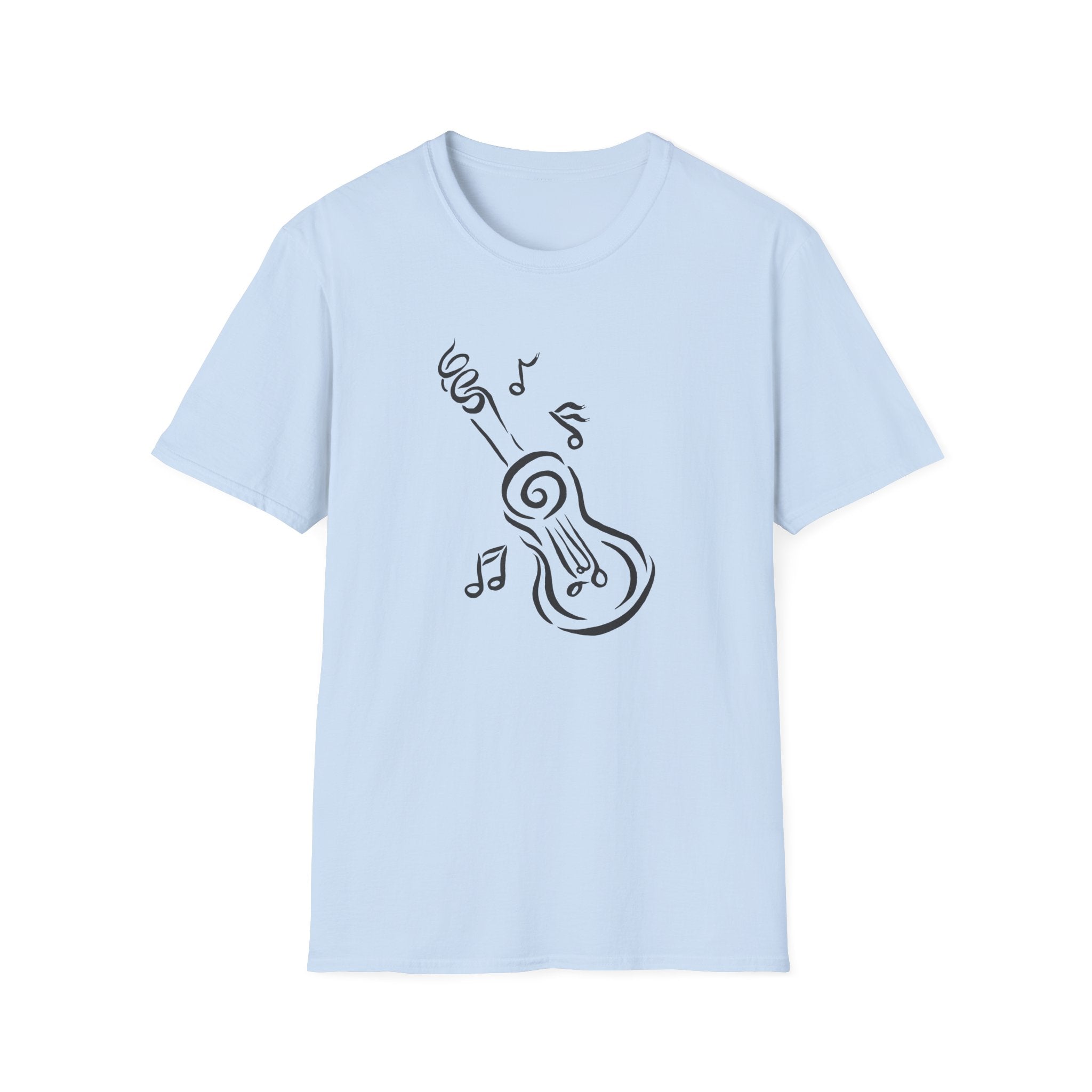 Guitar Drawing T-Shirt