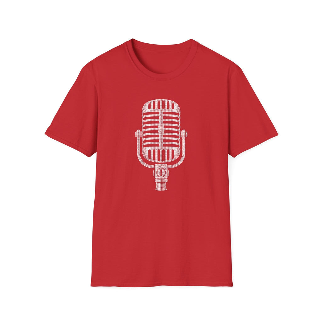 Dotted Vintage Microphone T-Shirt