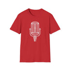 Dotted Vintage Microphone T-Shirt