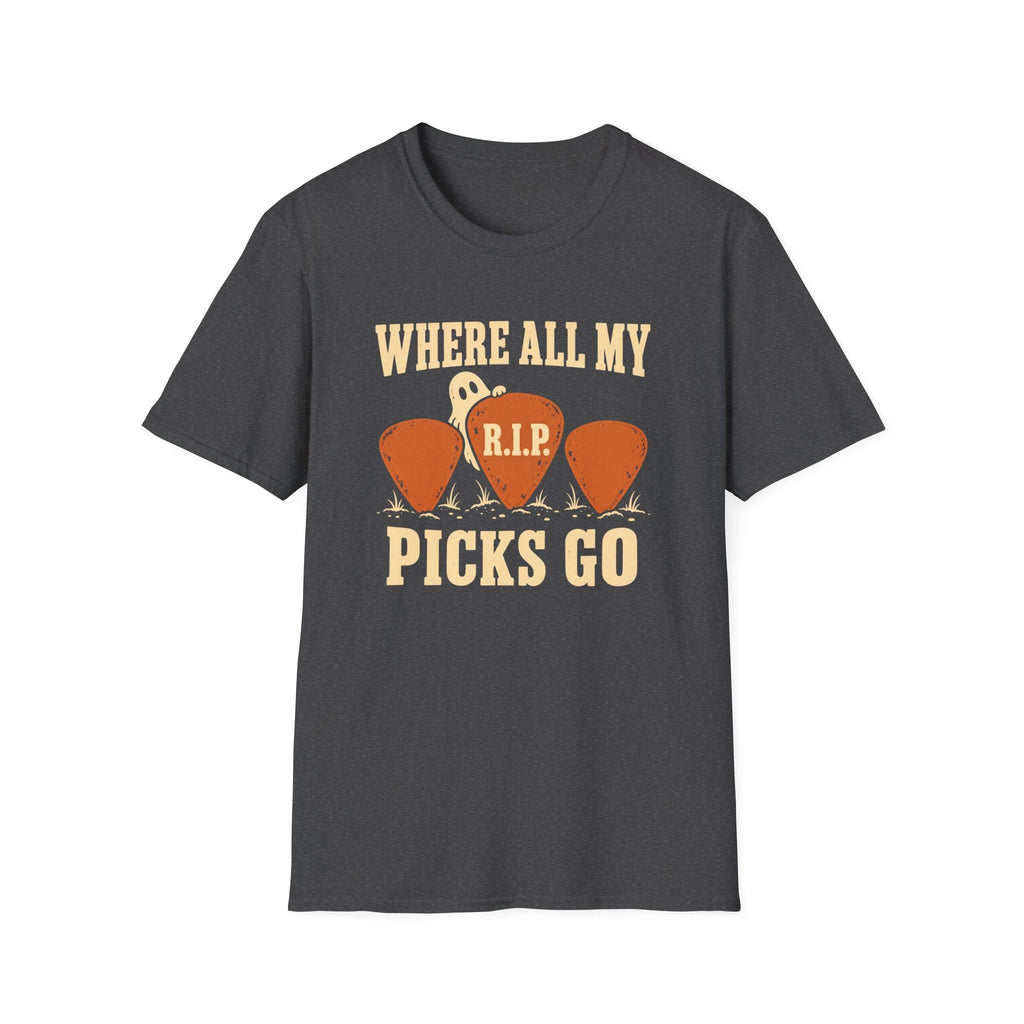 Where All My Picks Go T-Shirt