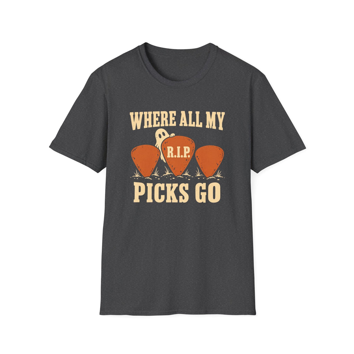 Where All My Picks Go T-Shirt