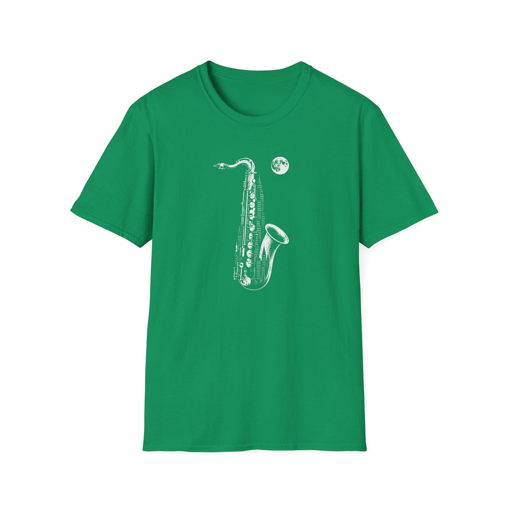 Saxaphone City Skyline T-Shirt