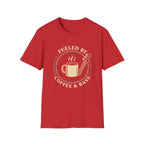 Fueled By Coffee & Bass T-Shirt Printify