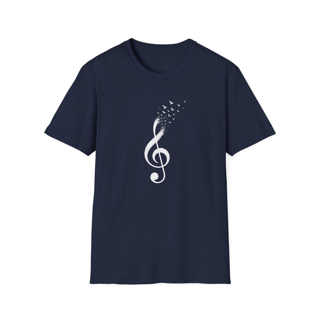 Treble Clef Birds T-Shirt