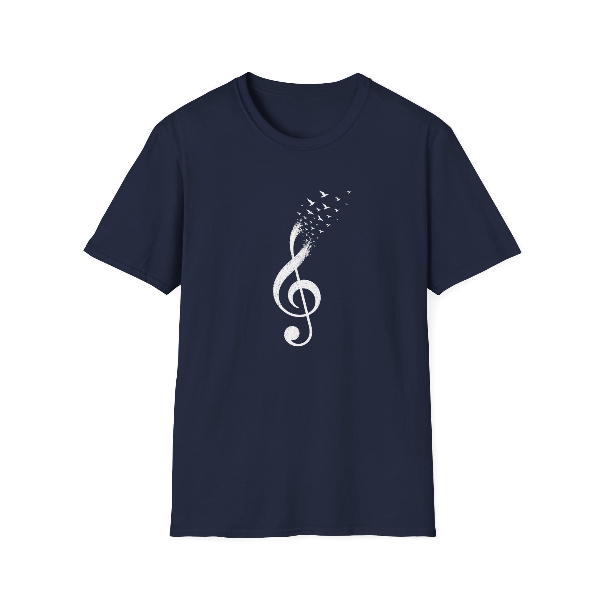 Treble Clef Birds T-Shirt