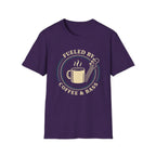 Fueled By Coffee & Bass T-Shirt Printify
