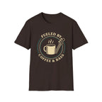 Fueled By Coffee & Bass T-Shirt Printify