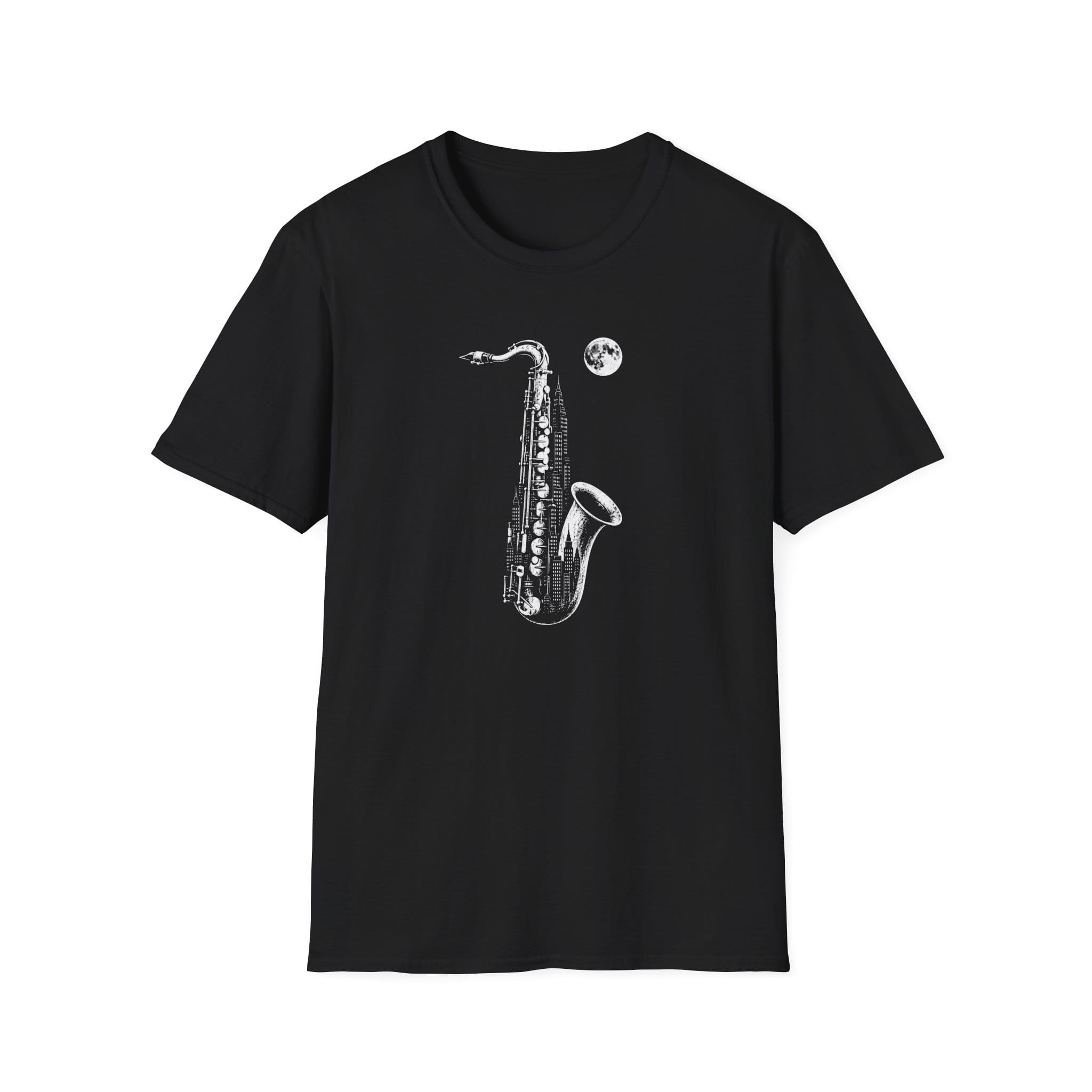 Saxaphone City Skyline T-Shirt