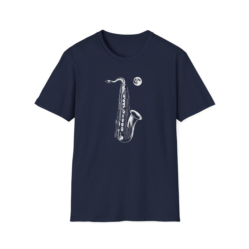 Saxaphone City Skyline T-Shirt