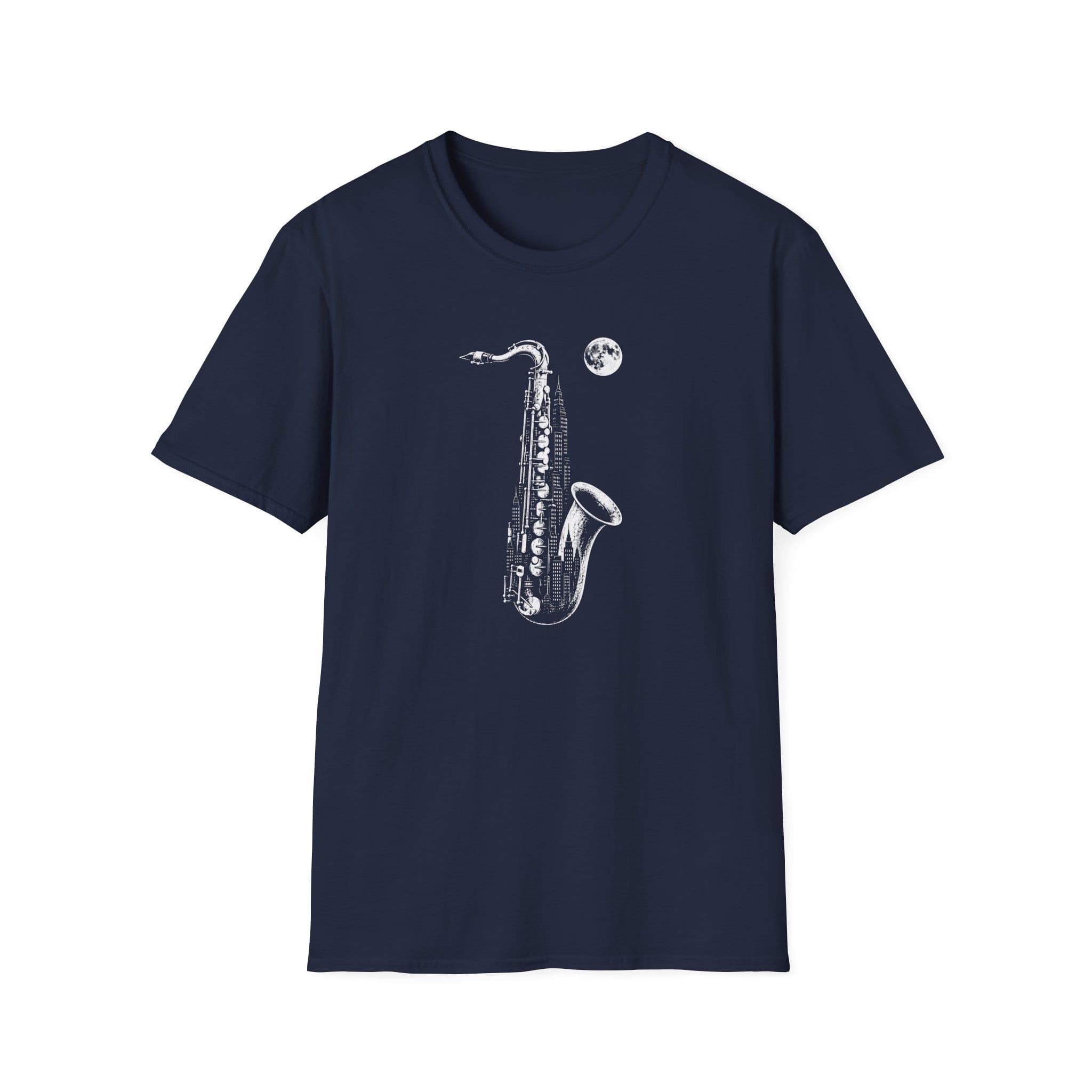 Saxaphone City Skyline T-Shirt