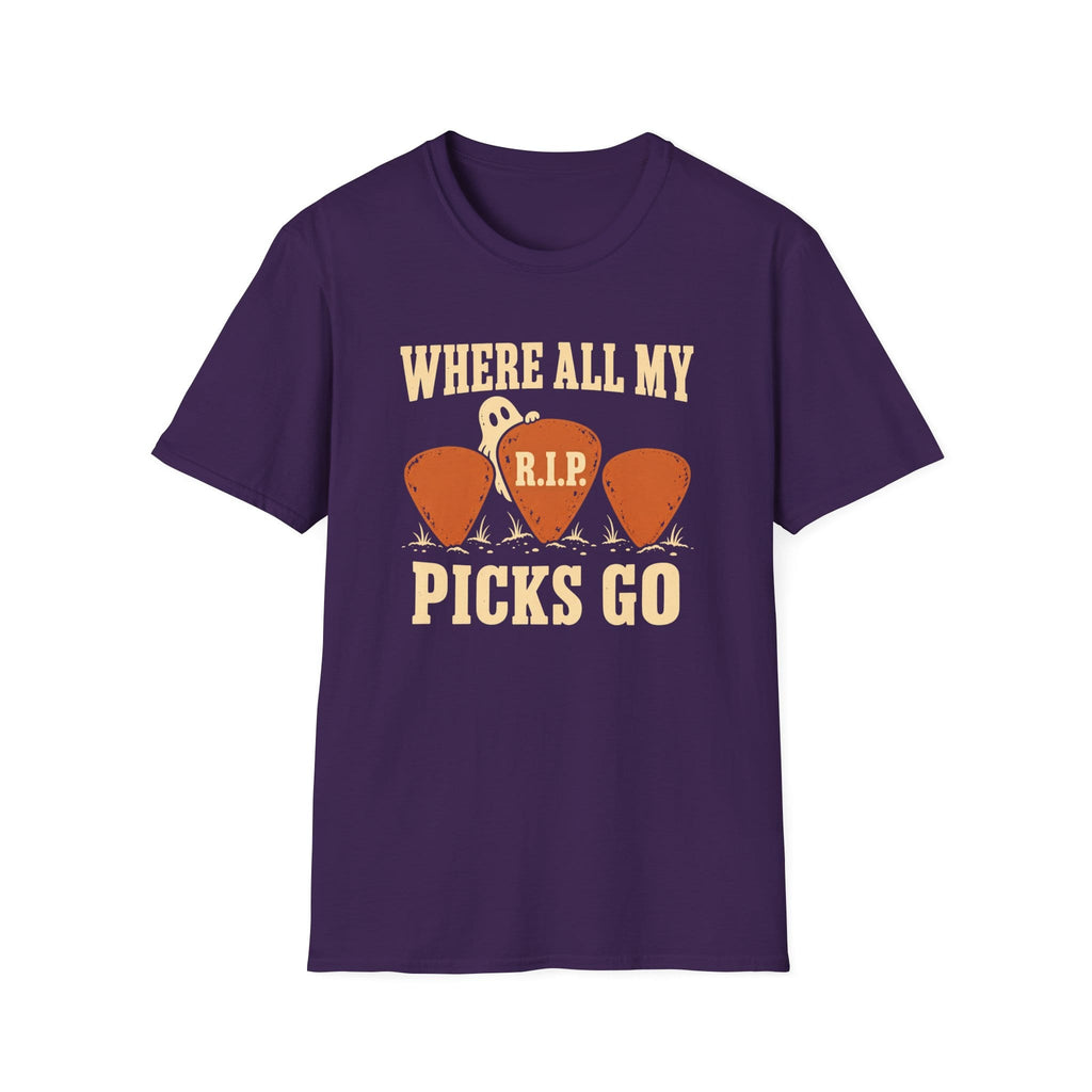 Where All My Picks Go T-Shirt