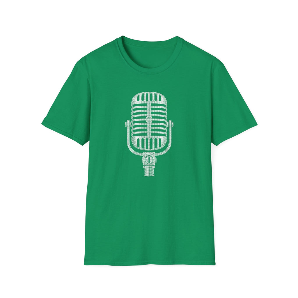 Dotted Vintage Microphone T-Shirt