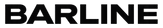 Black 'BARLINE' text on a white background