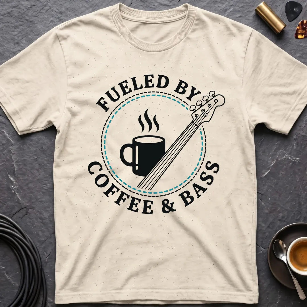 Fueled By Coffee & Bass T-Shirt